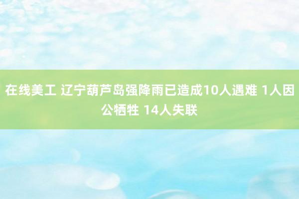 在线美工 辽宁葫芦岛强降雨已造成10人遇难 1人因公牺牲 14人失联